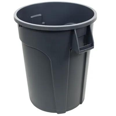 Trash Can 44 GAL 176 QT Gray Plastic 1/Each