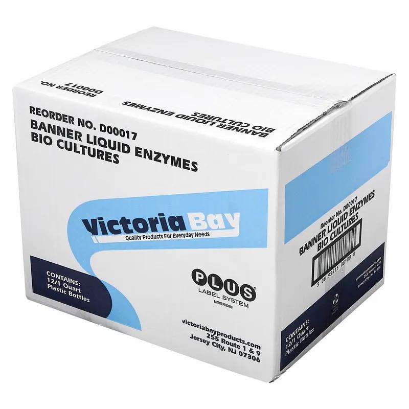 Victoria Bay Banner Liquid Enzymes Bio Cultures 32 FLOZ 12/Case
