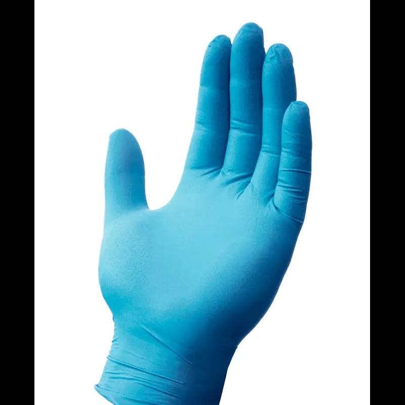 ProGuard™ Non-Medical Gloves Large (LG) Blue 3MIL Nitrile Rubber Disposable Powder-Free 1000/Case