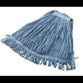 Mop Head Large (LG) Blue Cotton 1/Each