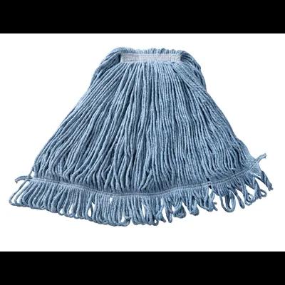 Mop Head Large (LG) 24 OZ Blue Cotton Synthetic Blend 1IN Headband 1/Each