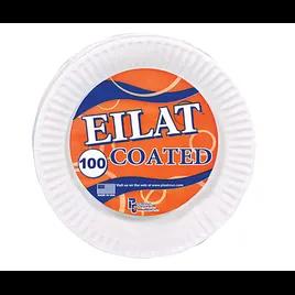 Plate 9 IN Clay-Coated Paperboard White Round 1000/Case