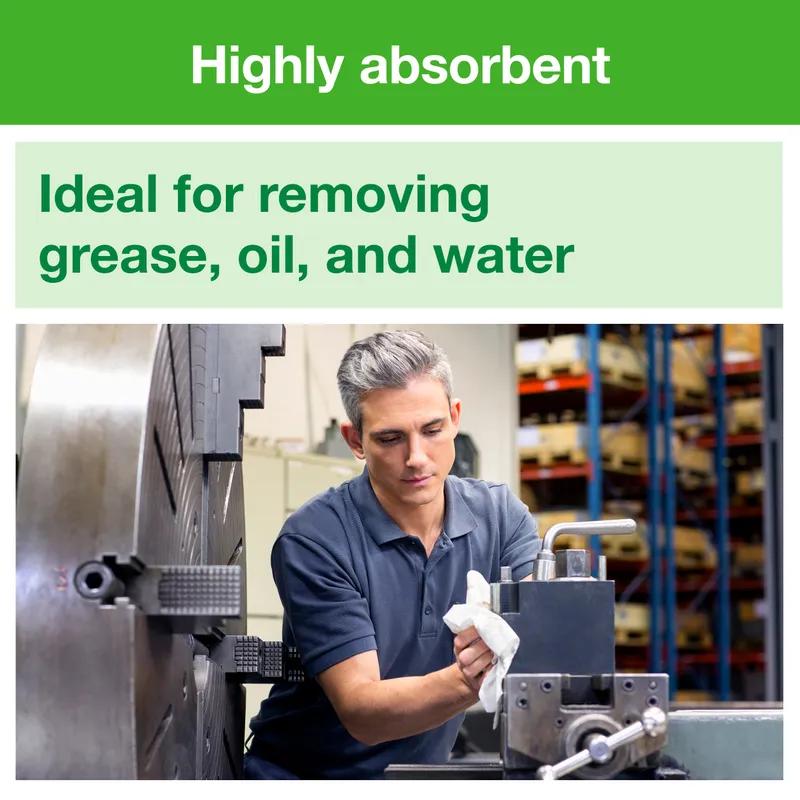 Tork Cleaning Wipe 13X12.5 IN Heavy Duty 1 Paper White 1/4 Fold Refill 56 Count/Pack 16 Packs/Case 896 Count/Case