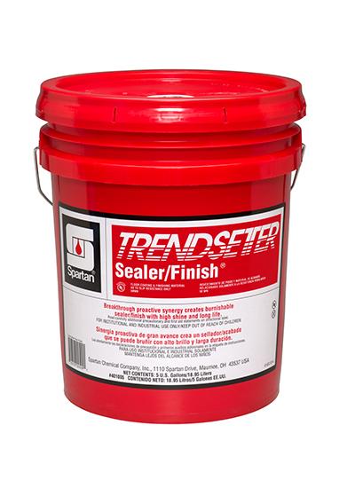 TrendSetter Sealer/Finish® Floor Sealer & Finish 5 GAL Burnishing Alkaline RTU 20% Solids 1/Pail