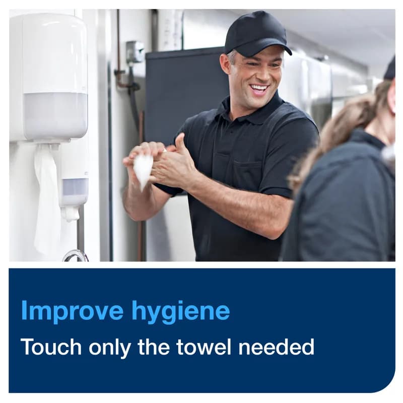 Tork Roll Paper Towel M2 11.8X8.25 IN 983.333 FT 1PLY White Centerfeed Refill 1000 Sheets/Roll 6 Rolls/Case