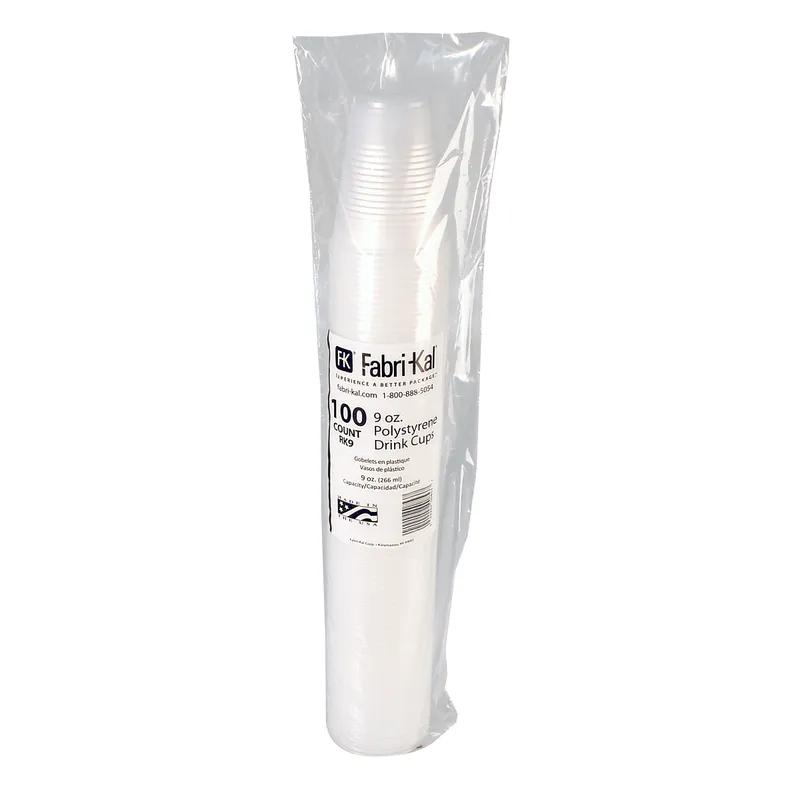 RK Cold Cup 9 OZ HIPS Translucent 2500/Case