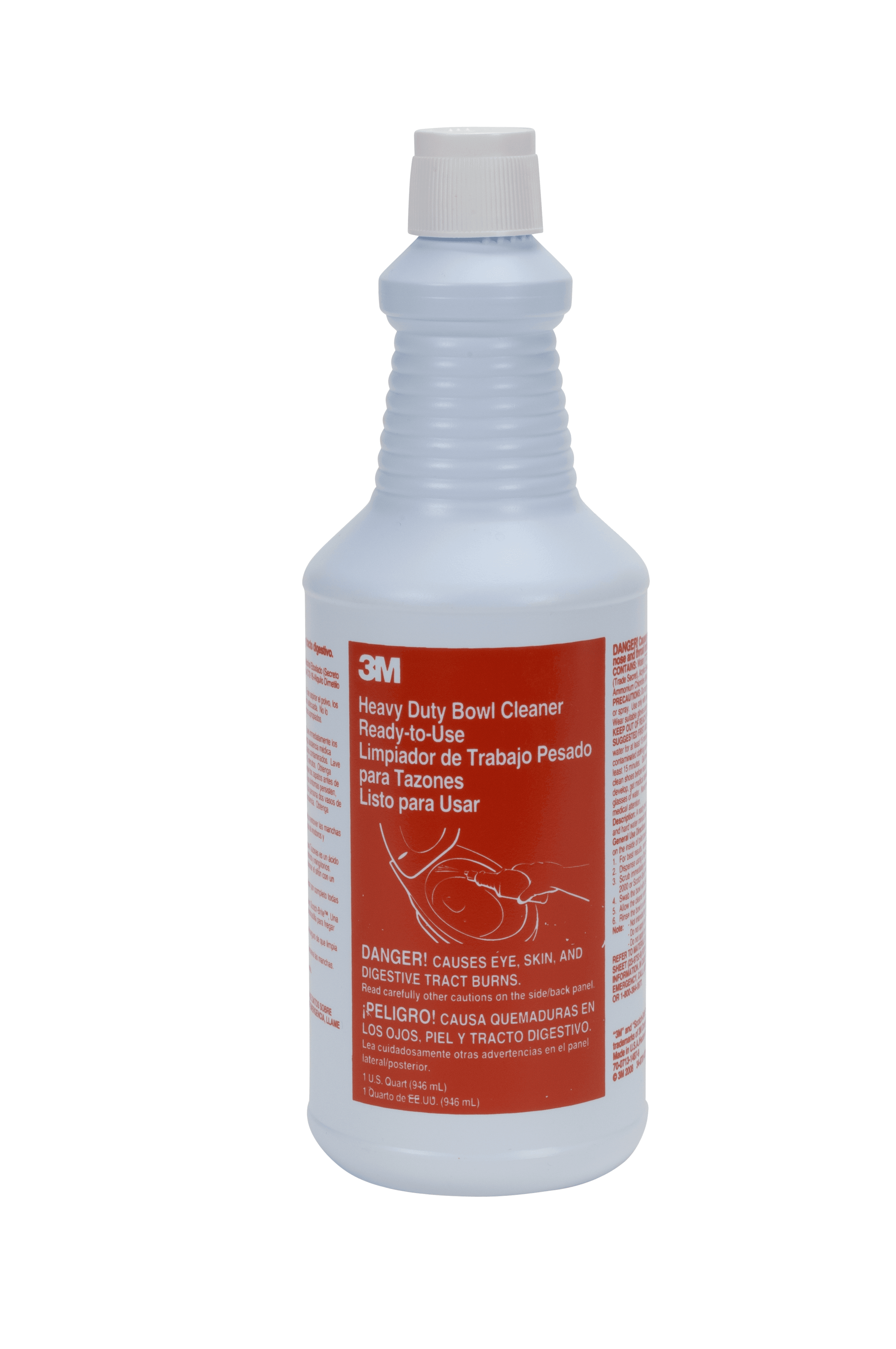 3M™ Toilet Bowl Cleaner 1 QT RTU Acid Heavy Duty 12/Case