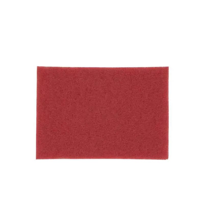 3M™ 5100 Cleaning Pad 22X1 IN Red Non-Woven Polyester Fiber 175-600 RPM Center Hole 5/Case