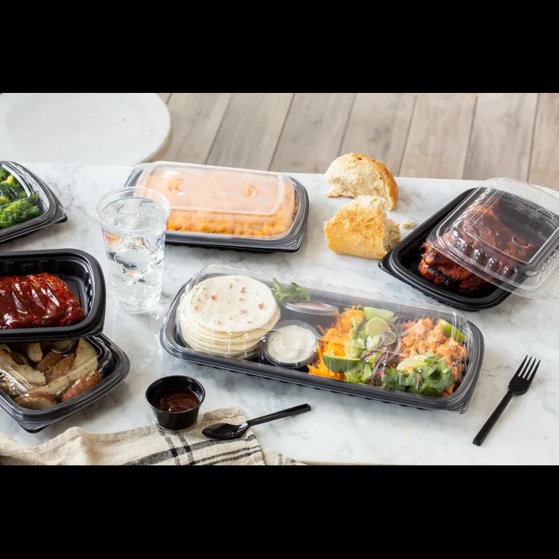 Souffle & Portion Cup 2 OZ PP Black Round 2400/Case