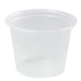 Victoria Bay Souffle & Portion Cup 1.5 OZ PP Clear Round 2500/Case