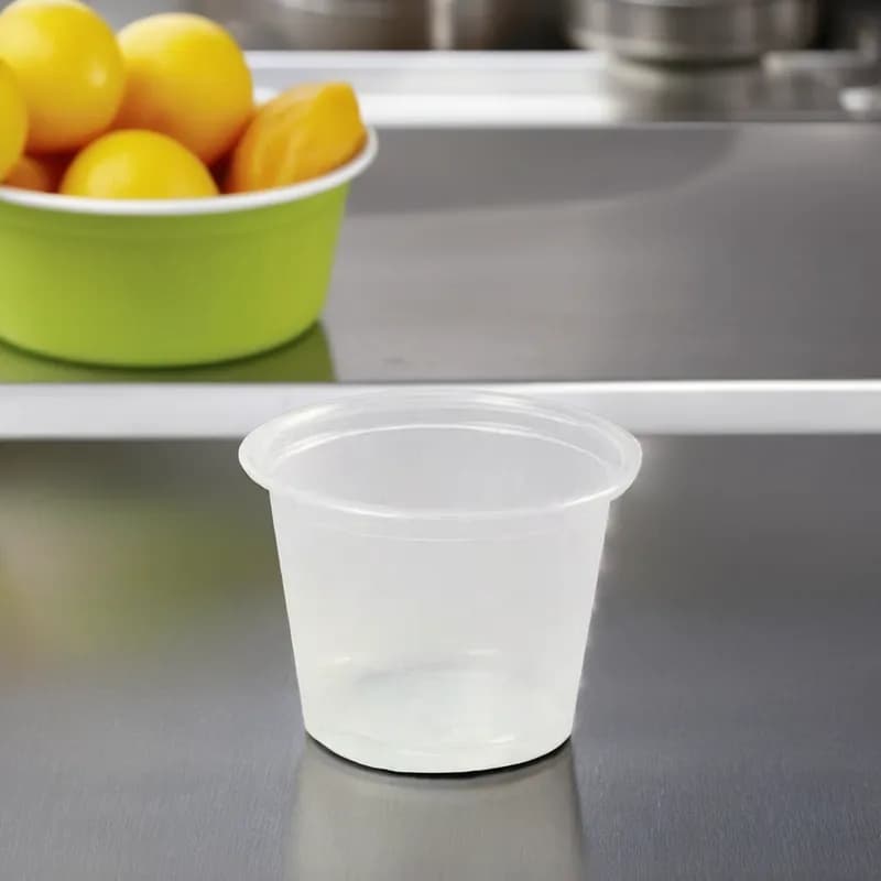 Victoria Bay Souffle & Portion Cup 1.5 OZ PP Clear Round 2500/Case