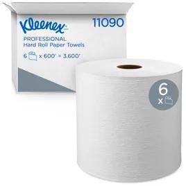 Kleenex® Roll Paper Towel 8IN X600FT White Standard Roll 1.5IN Core Diameter 6 Rolls/Case