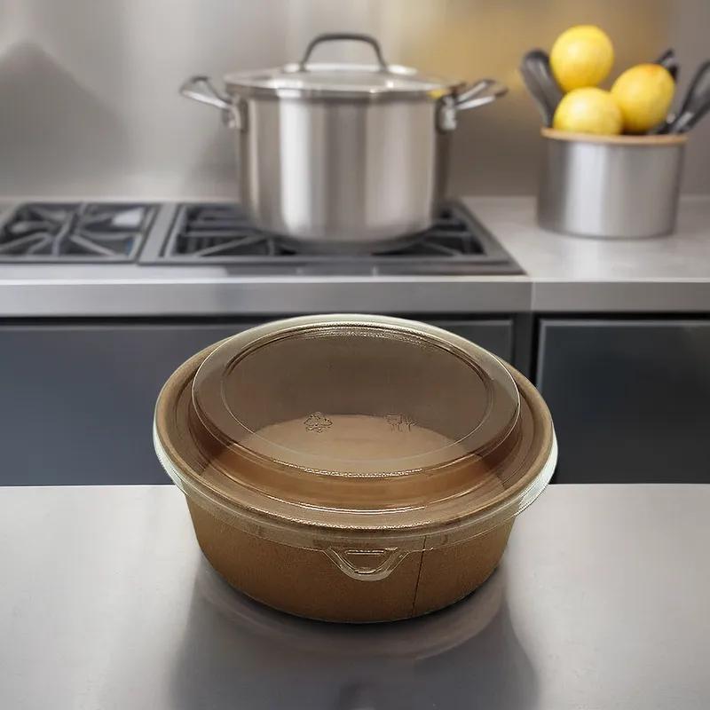 Bowl 16 OZ Paper Kraft Round 300/Case