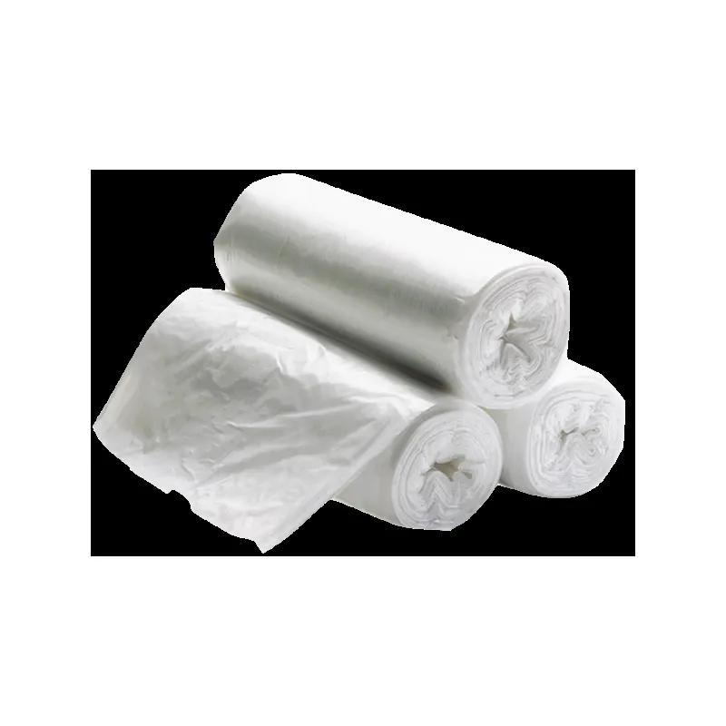 Heritage Can Liner 17X18 IN Natural HDPE 6MIC Roll 50 Count/Pack 40 Packs/Case 2000 Count/Case