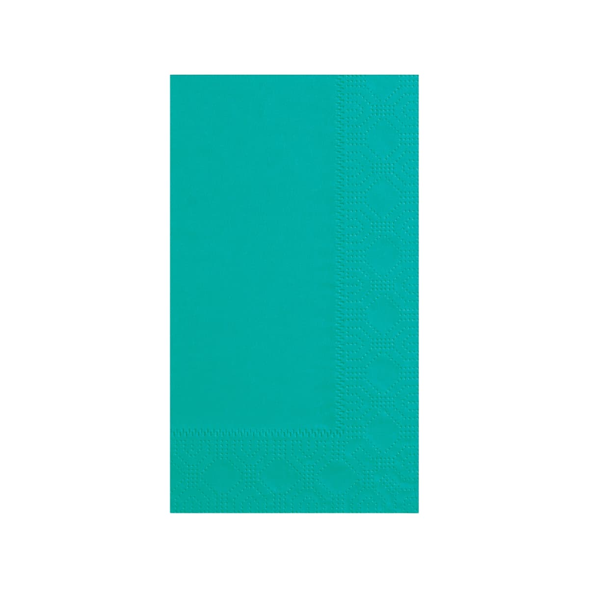 Dinner Napkins 15X17 IN Teal Paper 1000/Case