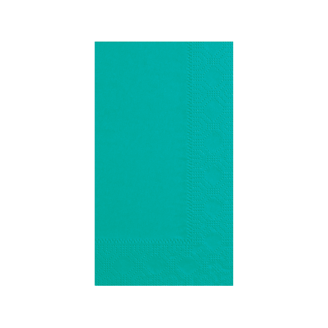 Dinner Napkins 15X17 IN Teal Paper 1000/Case