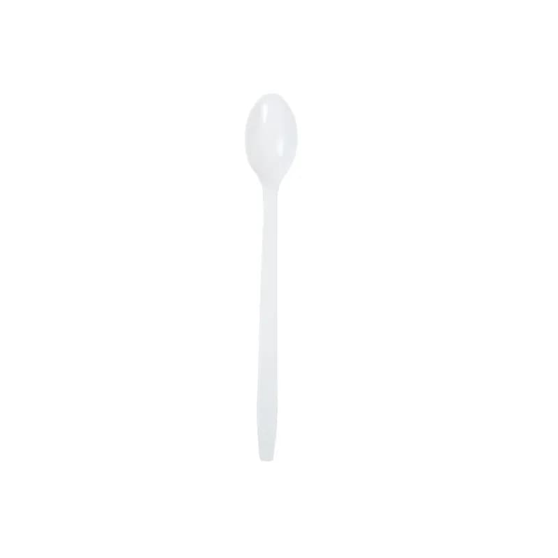 Soda Spoon 8 IN PP White Individually Wrapped 1000/Case