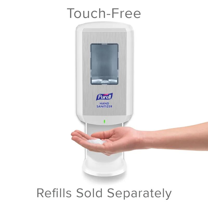 Purell® CS8 Hand Sanitizer Dispenser 1200 mL 3.93X5.79X10.31 IN White Touchless Surface Mount 1/Each