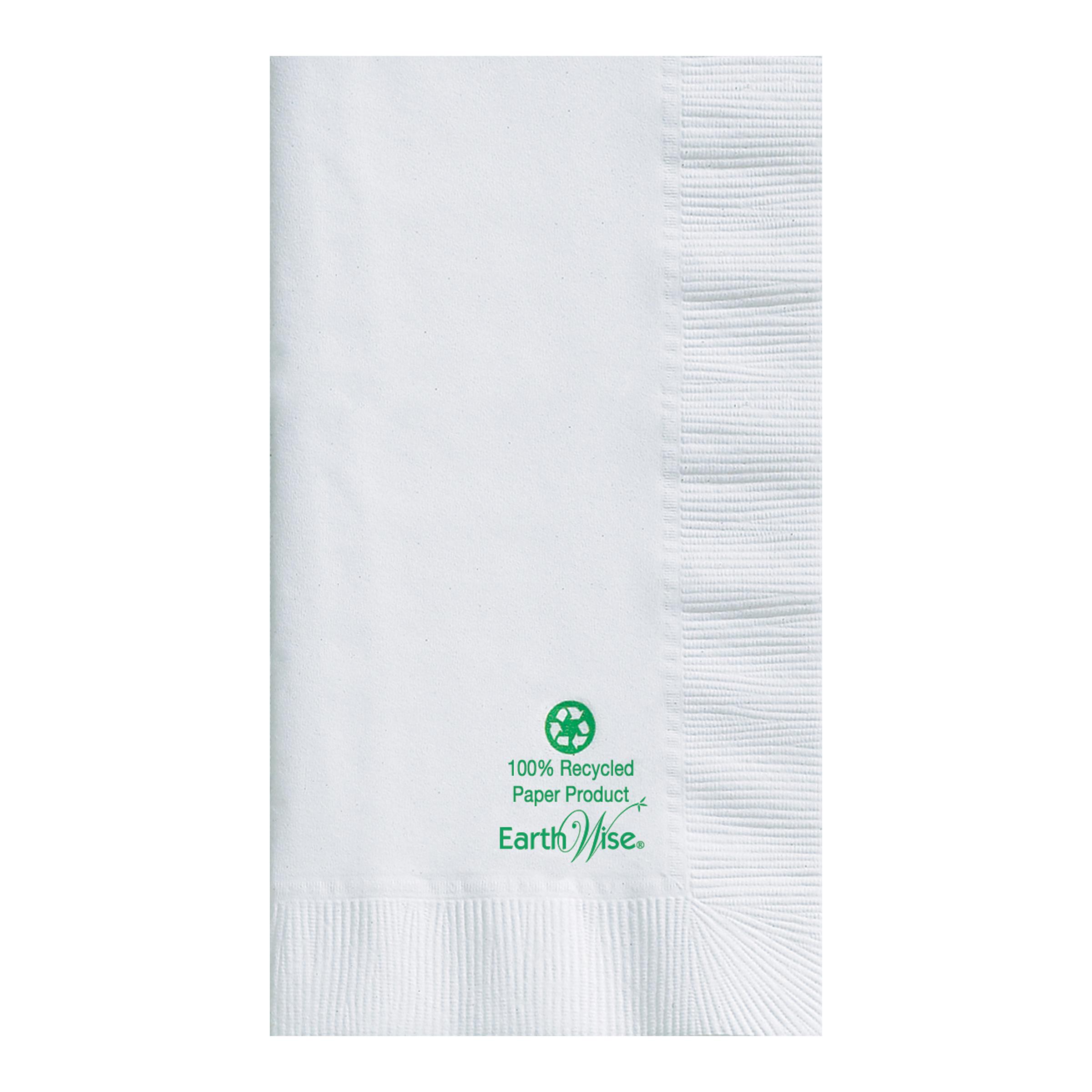 Earth Wise® Dinner Napkins 15X17 IN Paper 2PLY 1000/Case