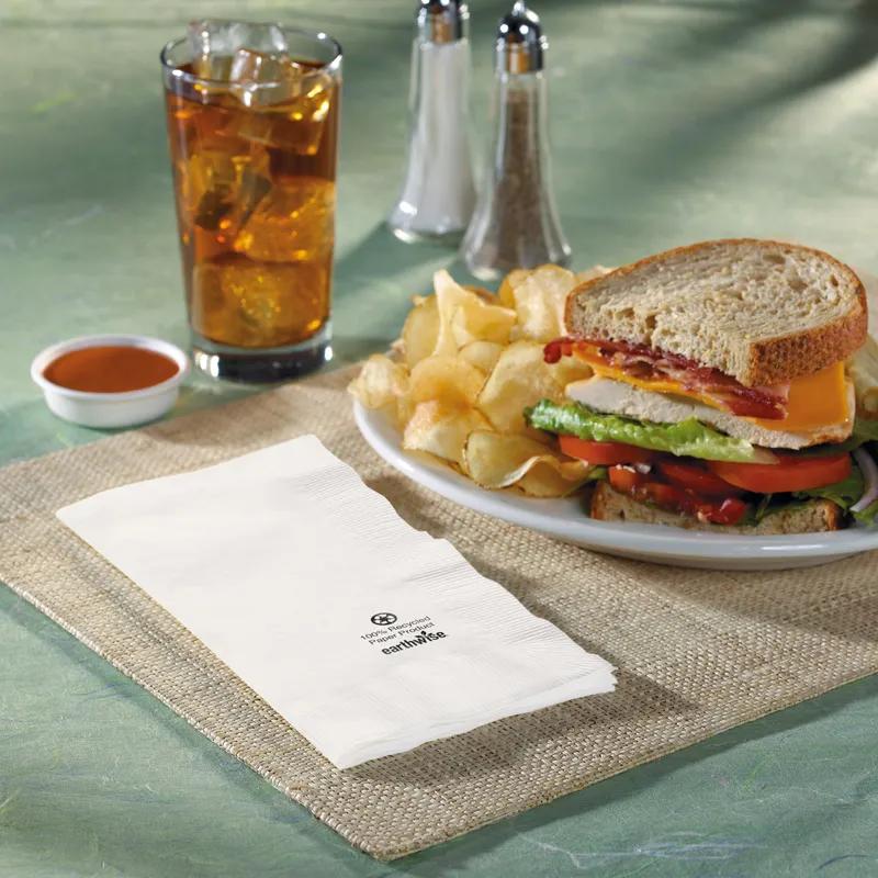 Earth Wise® Dinner Napkins 15X17 IN Paper 2PLY 1000/Case