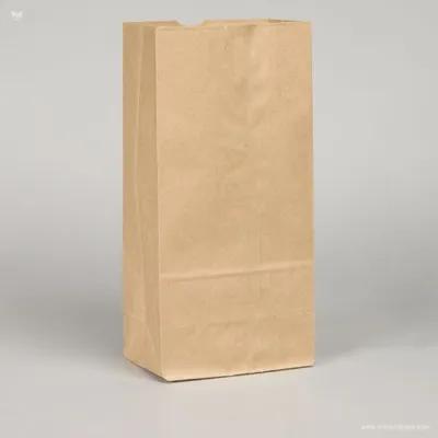 Grocery Bag 6.313X4.188X13.375 IN Paper 10# Brown 500/Pack