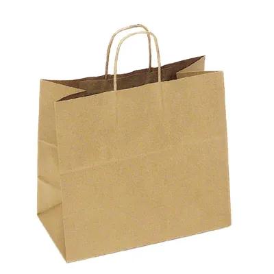 Tulsack® Bag 13X7X13 IN Paper 63# Kraft With Handle 250/Bundle