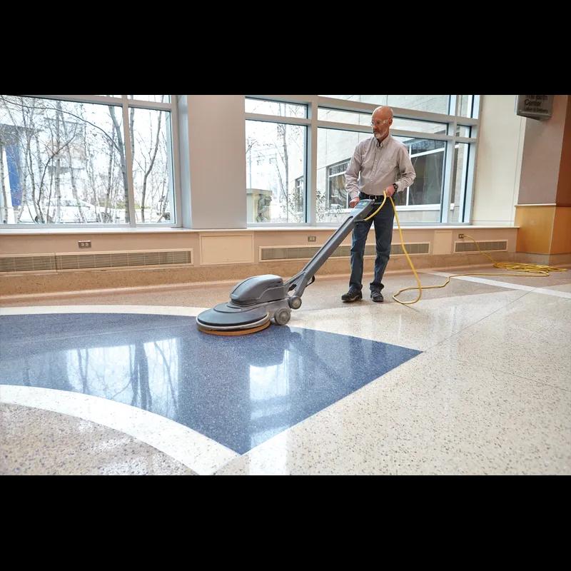 3M™ Scotch-Brite™ 5100 Cleaning Pad 17X1 IN Red Non-Woven Polyester Fiber 175-600 RPM Center Hole 5/Case