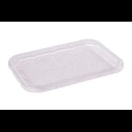 EZ-Tray 17S Meat Tray 8.25X4.75X0.52 IN APET Shallow Clear Rectangle Honeycomb 300/Case