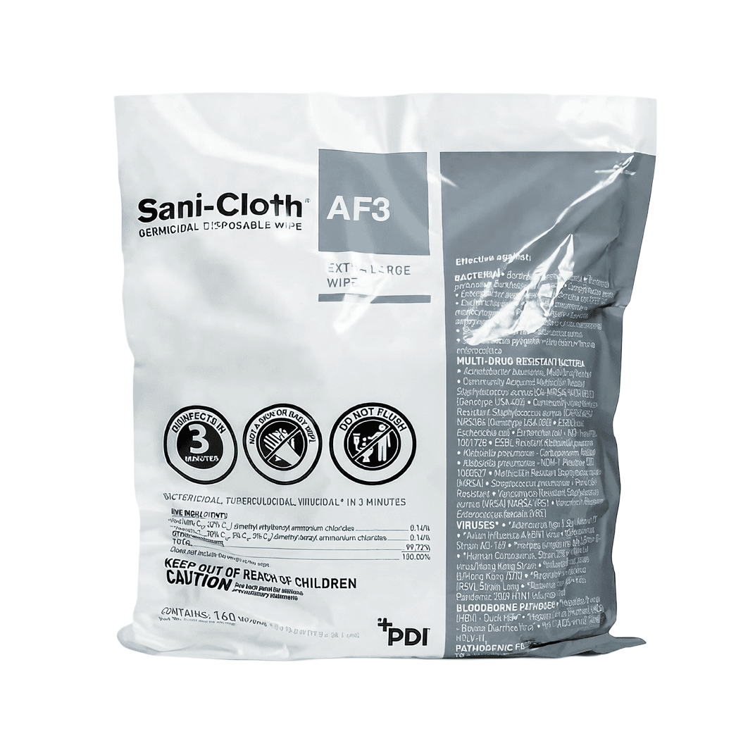 Sani-Cloth® Unscented Disinfectant Wipe Germicidal Bactericidal Virucidal 160 Count/Pack 2 Packs/Case 320 Count/Case