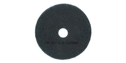 3M™ 5300 Cleaning Pad 20X1 IN Blue Non-Woven Polyester Fiber Nylon Fiber 175-600 RPM Center Hole 5/Case