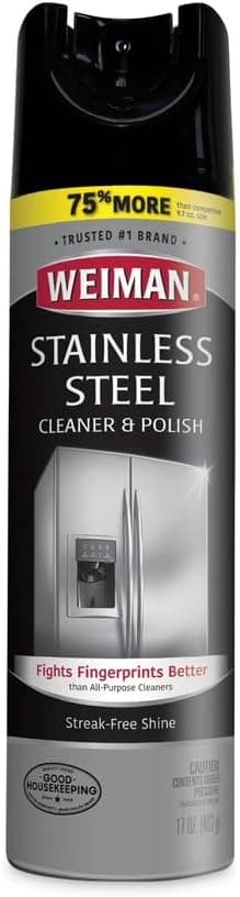 Weiman® Stainless Steel Cleaner 17 OZ 6/Case