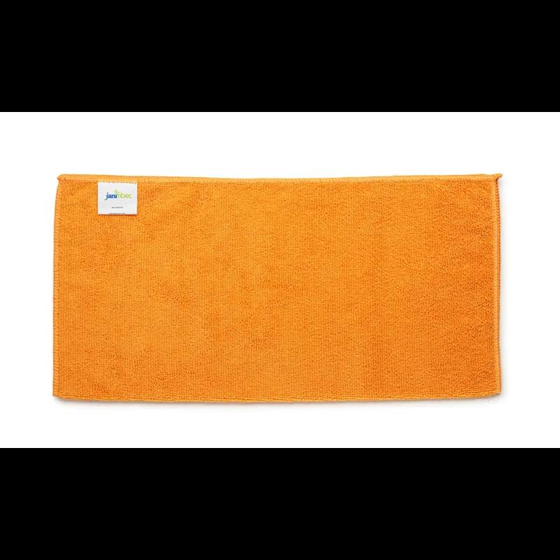 Cleaning Cloth 16X16 IN Standard Microfiber Orange Square 24/Box