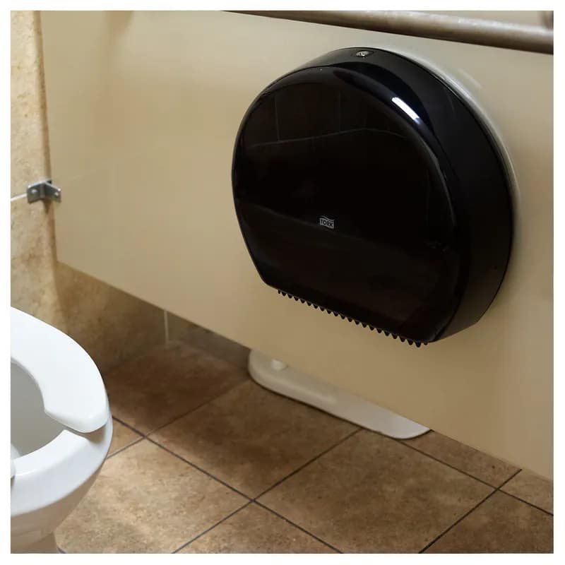 Tork T1 Toilet Paper Dispenser 5.2X17.2X14.2 IN Plastic Black 1/Each