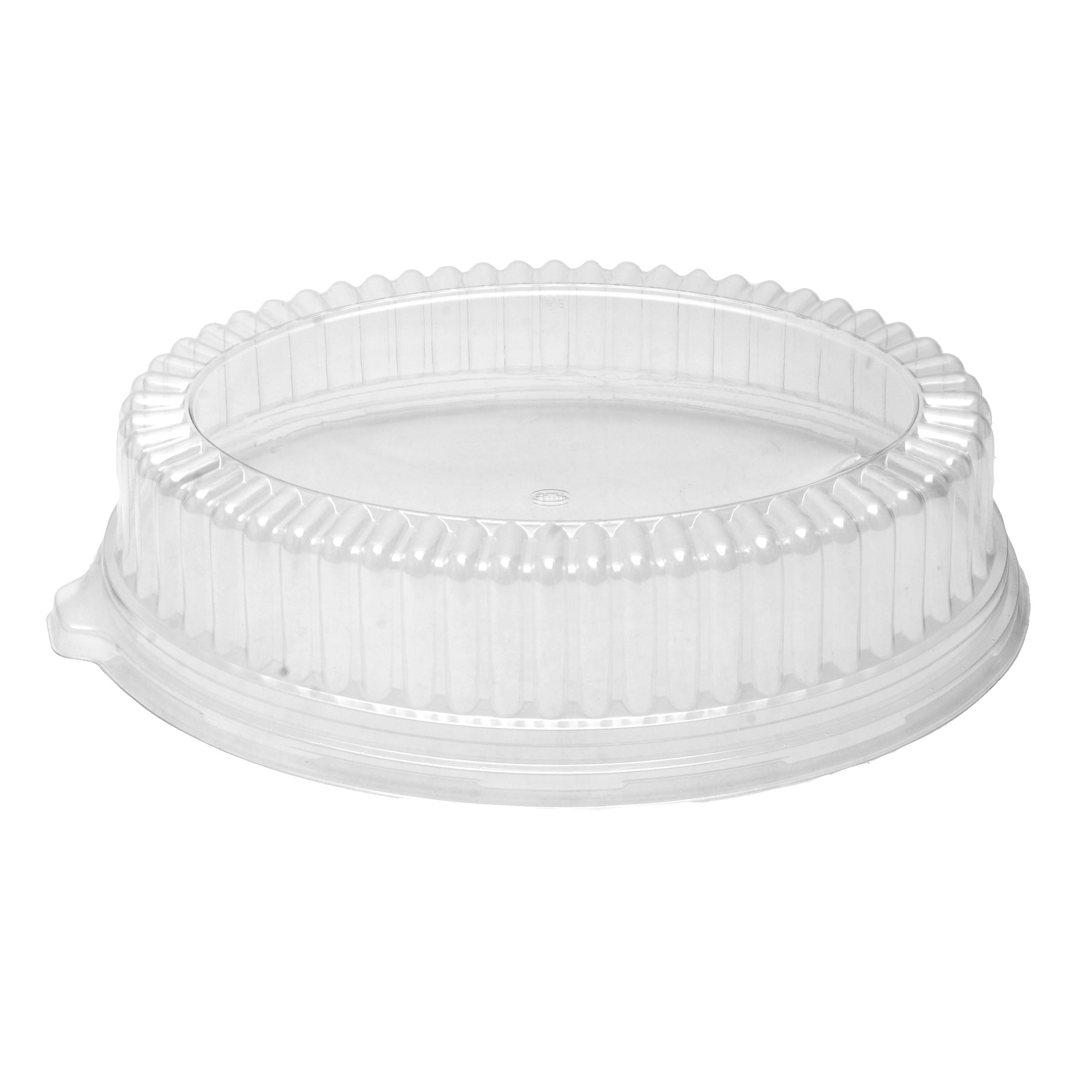 Lid Dome 11X16 IN PET Clear Oval For Container 50/Case