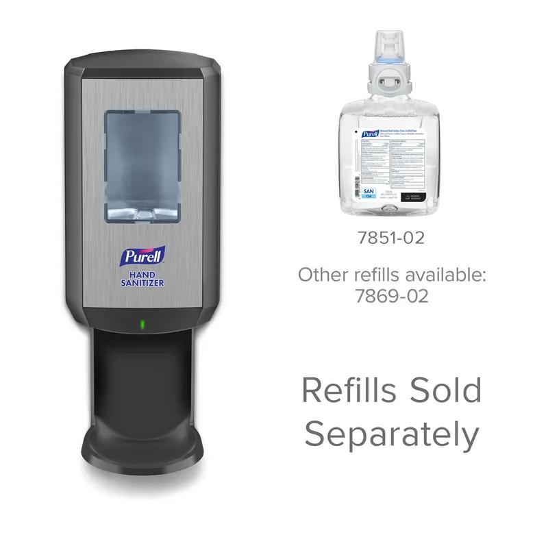Purell® Hand Sanitizer Dispenser 1200 mL Graphite Wall Mount Touchless Viewing Window ADA Compliant For CS8 1/Each