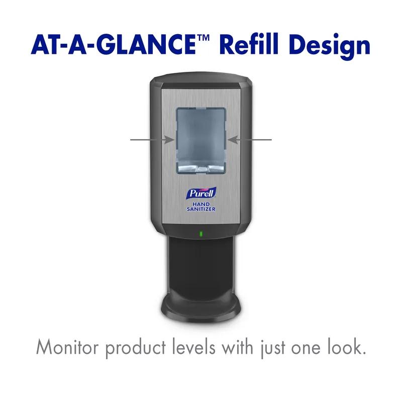 Purell® Hand Sanitizer Dispenser 1200 mL Graphite Wall Mount Touchless Viewing Window ADA Compliant For CS8 1/Each