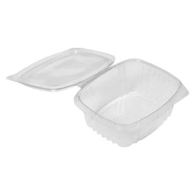 Deli Container Hinged 12 OZ PET Clear 200/Case
