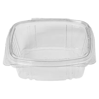 Deli Container Hinged 12 OZ PET Clear 200/Case