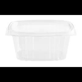 Deli Container Hinged 16 OZ PET Clear 200/Case