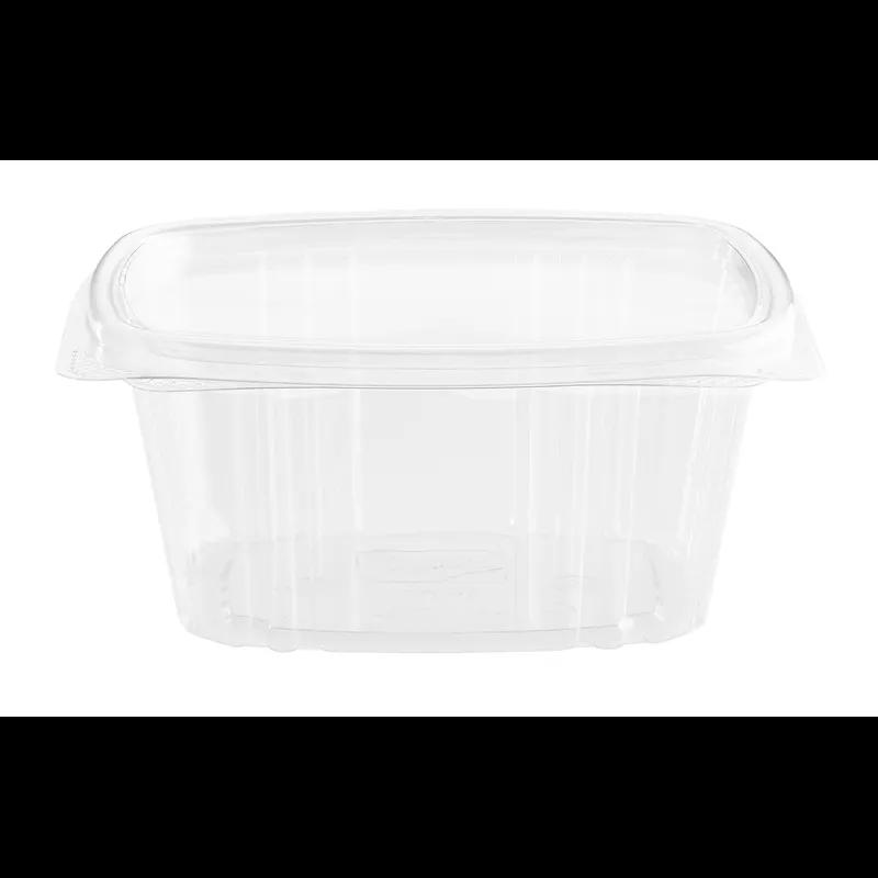 Deli Container Hinged 16 OZ PET Clear 200/Case