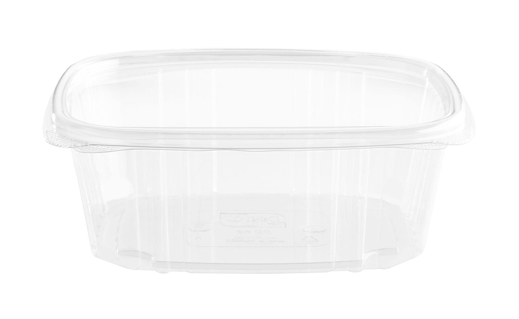 Deli Container Hinged 32 OZ PET Clear 200/Case