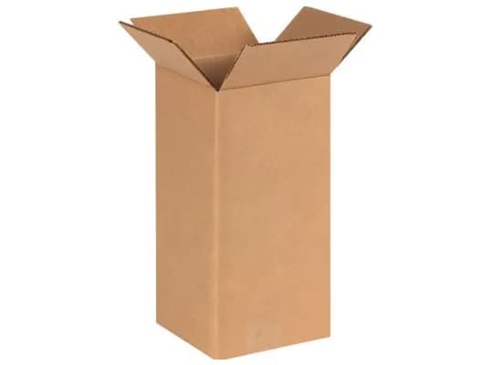 Regular Slotted Container (RSC) 6X6X12 IN Corrugated Cardboard 32ECT ...
