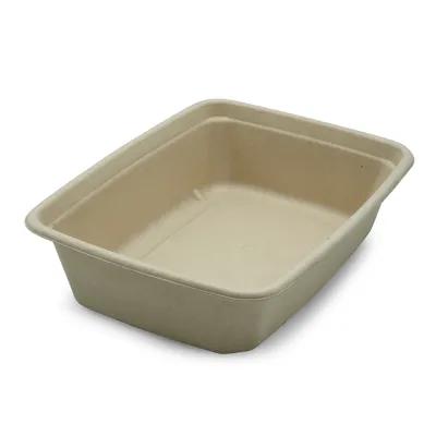 Victoria Bay Take-Out Container Base 6X9 IN Pulp Fiber Natural ...