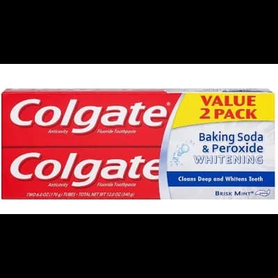 Colgate® Toothpaste 8 FLOZ Baking Soda Peroxide 12/Pack | Imperial Dade