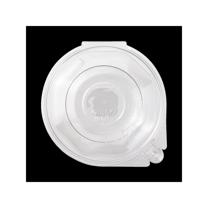 Salad Take-Out Container Hinged With Dome Lid 32 OZ PET Clear Tamper ...
