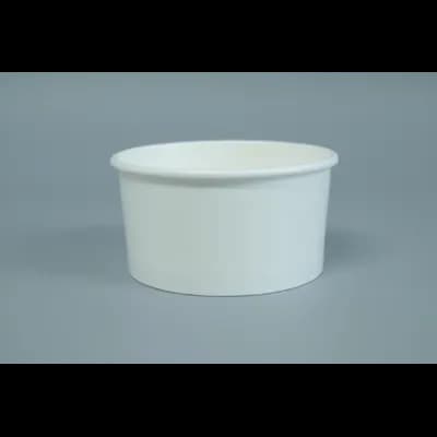Victoria Bay Food Container Base 6 OZ Paperboard White Round 1000/Case ...