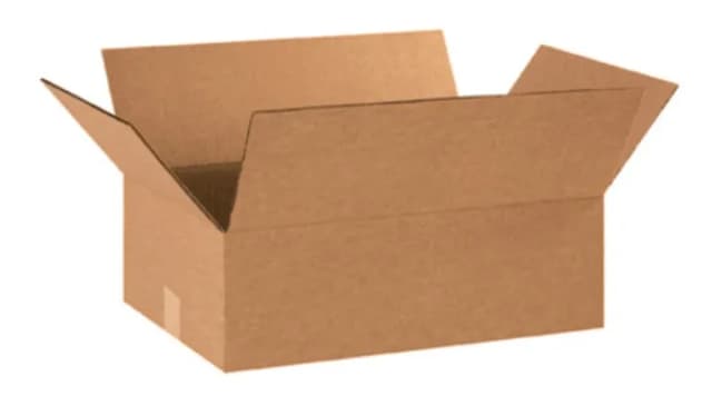 Regular Slotted Container (RSC) Medium (MED) 6.5X18X12 IN Kraft C-Flute ...