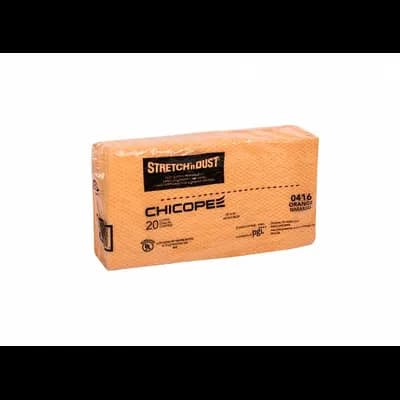 Chicopee® Stretch'n Dust® Dust Cloth 24X24 IN Medium Duty Yellow Orange ...