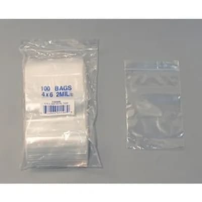 Clear Zipper Poly Bags 4x6'' 100ct Zip Reclosable Lock Baggies 2mil Zip Plastic Bags For Prints - Foto 10