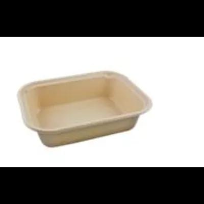 Take-Out Container Base 10X7.5X2.5 IN Pulp Fiber Kraft Rectangle 400 ...